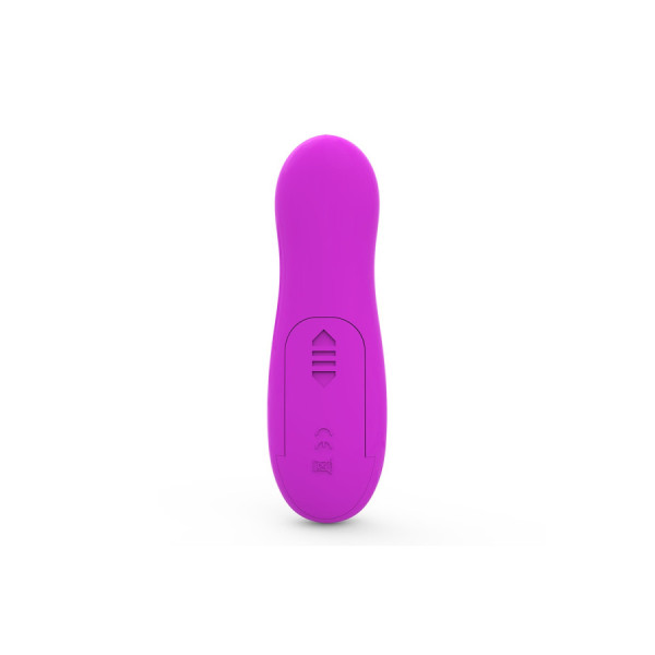 Stimulateur de clitoris par vibrations sur membranes violet 10 vitesses de voyage 